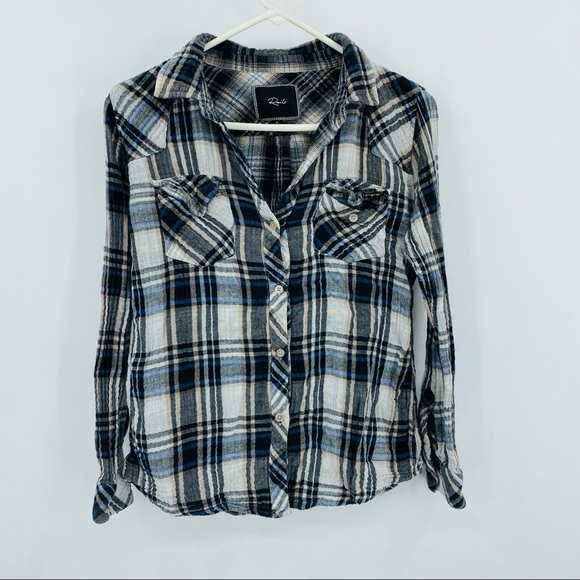 Rails Plaid Button Down Shirt Small - Picture 1 of 7